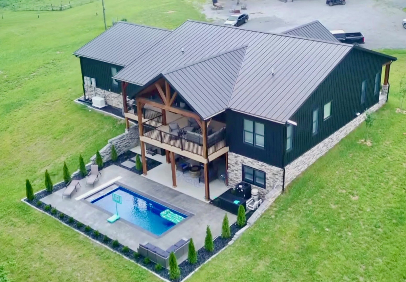 C&H Custom Home Builders - Lake House Project